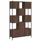 Bookcase Brown Oak 102x28x172 cm Engineered Wood 3213661