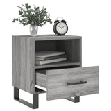 Bedside Cabinets 2 pcs Grey Sonoma 40x35x47.5 cm Engineered Wood 827497