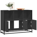Sideboard Black 100x35x76 cm Engineered Wood 849029