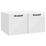 Wall-Mounted TV Cabinet High Gloss White 59.5 x 41 x 30 cm 898679