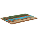 Rectangular Table Top 60x90 cm 25-27 mm Solid Reclaimed Wood 286055