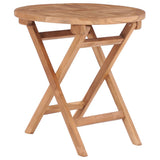 Outdoor Table Natural teak Solid teak wood Compact Foldable 48976