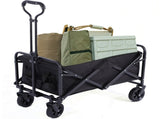 330LB Heavy Duty Foldable Trolley Cart Wagon Garden Beach Camping Festival UK 64776013
