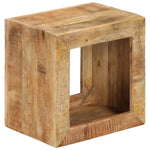 ZNTS Stool 40x30x40 cm Solid Wood Mango 337838