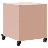 Bedside Cabinet Pink 36x38.5x43.5 cm Steel 846616