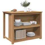 Kitchen Island PANAMA 112x77x90 cm Solid Wood Pine 4016388