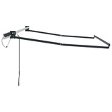 Electric Retractable Awning Frame Anthracite 3 x 2 m Steel 42024237