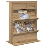 Magazine Rack Artisan Oak 70 x 41 x 96 cm Engineered Wood 899542