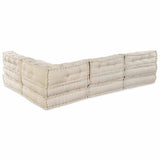 Modular Sofa 4 pcs Cream Fabric 3315063