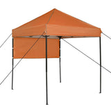 Canopy Tent Manual Orange 194 x 194 x 251 cm Fabric 42007376