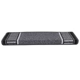 Self-adhesive Stair Mats 15 pcs Anthracite 65 x 21 x 4 cm 42011455