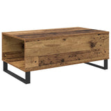 Coffee Table Old Wood 90 x 50 x 36.5 cm Engineered Wood 881678