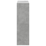 Bookcase Concrete Grey 102x32x108 cm Engineered Wood 3307840