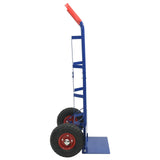 Extendable Hand Trolley Blue and Red 57 x 46 x 113 cm Steel 4019014