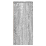 Sideboard Grey Sonoma 57x34x76 cm Engineered Wood 861621