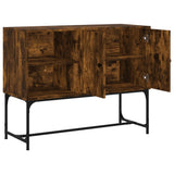 Sideboard Smoked Oak 100x40x79.5 cm Engineered Wood 831820