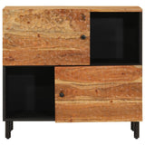 Side Cabinet 80x33x75 cm Solid Wood Acacia 356882