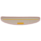 Stair Mats 15 pcs 56x17x3 cm Light Pink Half Round 322376