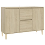 ZNTS Sideboard Sonoma Oak 101x35x70 cm Engineered Wood 806106