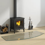 Fireplace Glass Plate 120x50 cm 324149