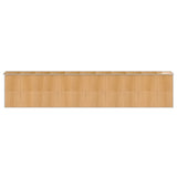 Garden Shed Light Brown 192x938x223 cm Galvanised Steel 3147480