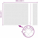 Welded Wire Fence with Spikes 10 x 1.5 m 3351208