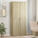 Highboard Sonoma Oak 80x35x180 cm Engineered Wood 3276653