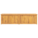 Garden Box 200x50x55 cm Solid Wood Teak 318735