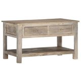 Coffee Table 82x52x47 cm Solid Mango Wood 286383