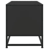 TV Cabinet Black 100x34.5x40 cm Engineered Wood and Metal 848814