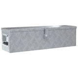Aluminium Box 80.5x22x22 cm Silver 142937