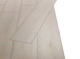 Flooring Planks 18 pcs White 5.26 m PVC 42046248