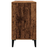 Sink Cabinet Old Wood 80x33x60 cm Engineered Wood 857135