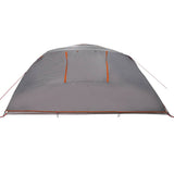 Family Tent Cabin 6-Person Grey Waterproof 94748