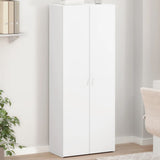 File Cabinet White 60x32x153 cm Engineered Wood 3276644