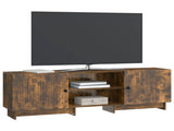 TV Cabinet Smoked Oak 150 x 31 x 50 cm Engineered Wood 894000