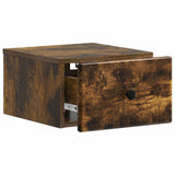 Wall-Mounted Bedside Cabinet 2 pcs Smoked Oak 34.5 x 33 x 20 cm 899116