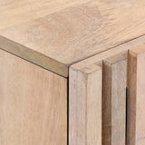 Bedside Cabinets 2 pcs 40x34x46 cm Solid Wood Bleached Mango 377423