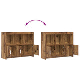 Sideboard Old Wood 98.5 x 33 x 80 cm Engineered Wood 8011145