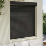 Roller Shutter Aluminium 110x130 cm Anthracite 144982