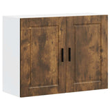 Kitchen Wall Cabinet Porto Smoked Oak Engineered Wood 854072
