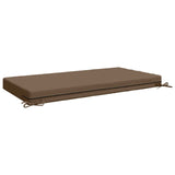 Seat Cushion SOEST 100% Polyester Taupe 120 x 80 x 10 cm 946791