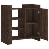 Sideboard Brown Oak 73.5x35x75 cm Engineered Wood 848408