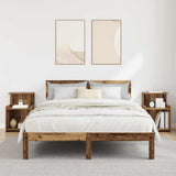 Bedside Cabinet 2 pcs Old Wood 40 x 35 x 60 cm Engineered Wood 875135