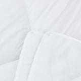 Duvet Set with Pillow 3 pcs White Microfiber and Down Feather 3378013