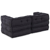 Modular Sofa 2 pcs Anthracite 140 x 70 x 56 cm Fabric 3315066
