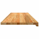 Window Sills 2 pcs Light Brown 120x40x2 cm Solid Wood Oak 4009162