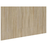 811037 Bed Headboard Sonoma Oak 160x1,5x80 cm Engineered Wood
