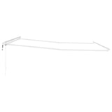 Awning Frame White 500 x 350 cm Aluminium 313217