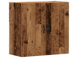 Wall Mounted Cabinet Old Wood 69.5x34x90 cm Engineered Wood 857462